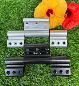 Bản lề 4D Cánh Cánh/ Cánh Khung SALY - Màu Bạc/Màu Đen 