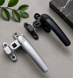 Tay Nắm Đơn Điểm Cửa Sổ (Màu Bạc - Màu Đen)
