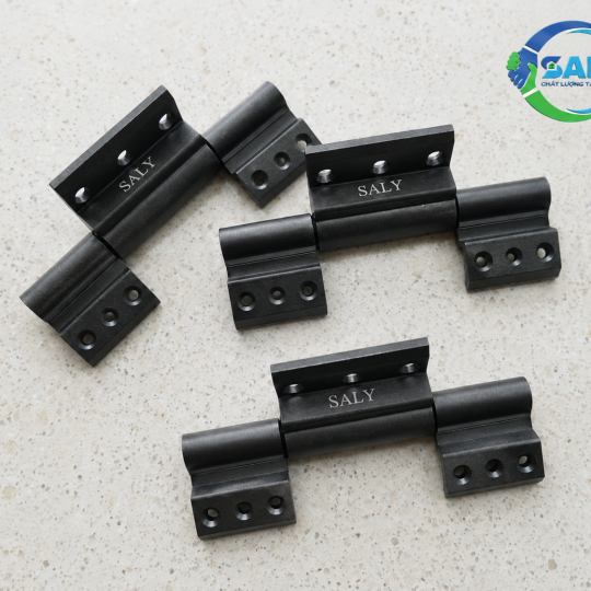 Bản Lề 4D Cánh Cánh/ Cánh Khung SALY - Màu Bạc/Màu Đen 